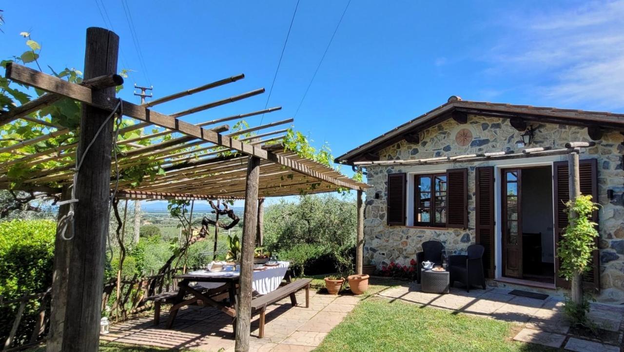 Agriturismo Villa Carducci Castagneto Carducci Exteriör bild